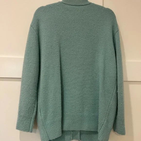 RE/DONE 90s Oversized 90s V-Neck Cardigan Spearmint- Size Small - Picture 10 of 12